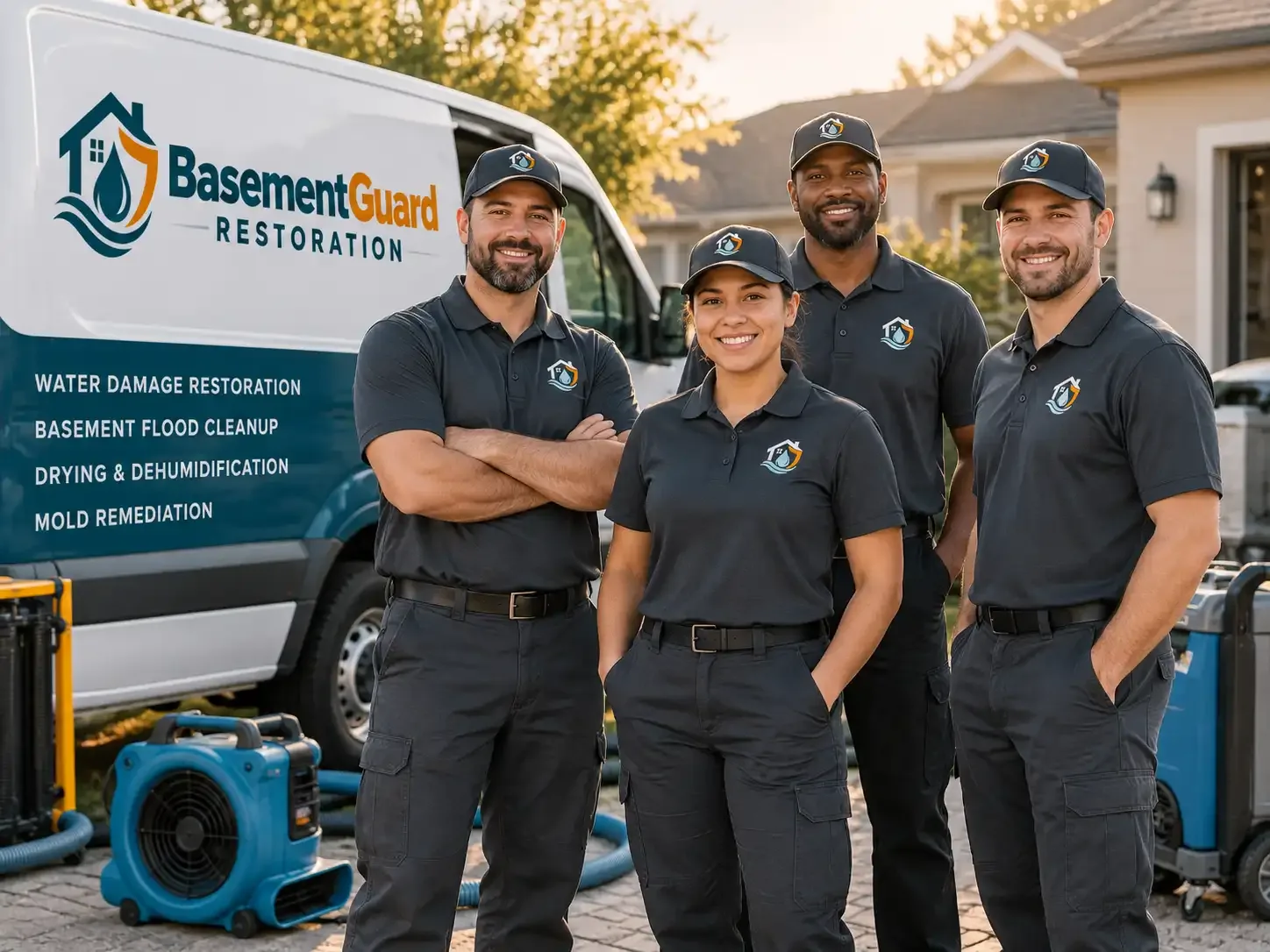 Basement Water Damage Restoration company in Mathews, LA
